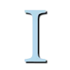 🩵 Эмодзи «Голубые буквы с тенью, русские и английские» для Telegram