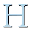 🩵 Эмодзи «Голубые буквы с тенью, русские и английские» для Telegram