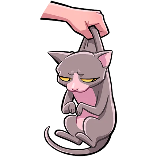 😞 Стикер «Клео 2 Без Текста» для Telegram
