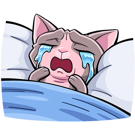 😭 Стикер «Клео 2 Без Текста» для Telegram