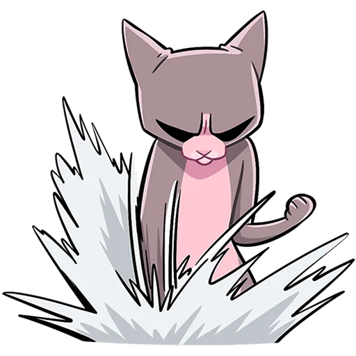 😤 Стикер «Клео 2 Без Текста» для Telegram