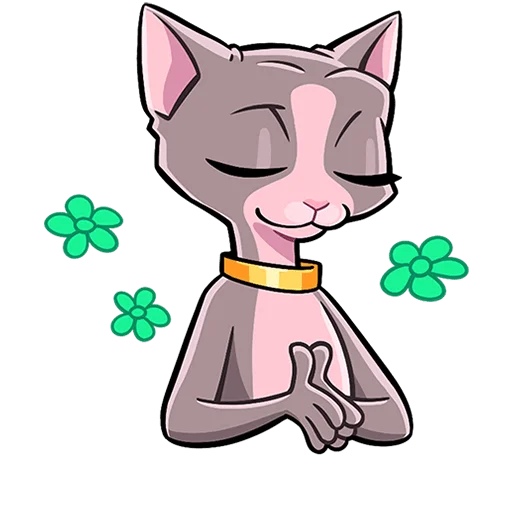 😌 Стикер «Клео 2 Без Текста» для Telegram