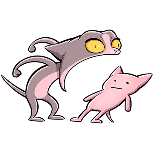 😱 Стикер «Клео 2 Без Текста» для Telegram