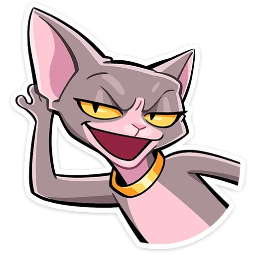 😈 Стикер «Клео 2» для Telegram