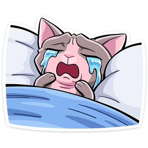 😭 Стикер «Клео 2» для Telegram