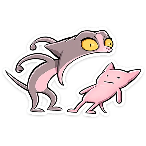 😱 Стикер «Клео 2» для Telegram