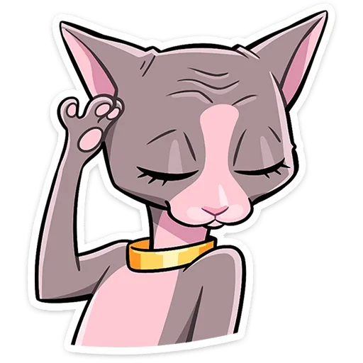 😌 Стикер «Клео 2» для Telegram