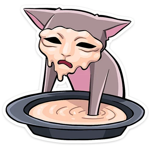 🫠 Стикер «Клео 2» для Telegram