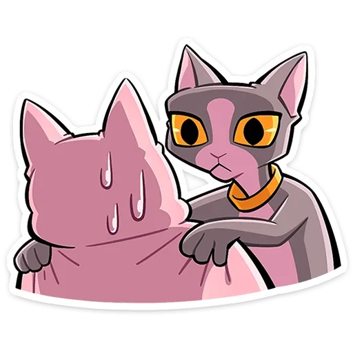 😐 Стикер «Клео 2» для Telegram