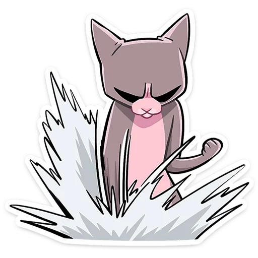 😤 Стикер «Клео 2» для Telegram
