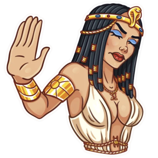 ✋ Стикер «Cleopatra» для Telegram