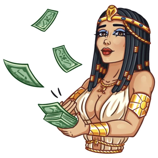💸 Стикер «Cleopatra» для Telegram