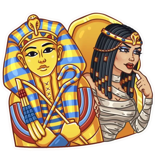 🤔 Стикер «Cleopatra» для Telegram