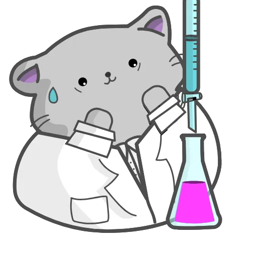 Стикерпак Clever Cat для Telegram