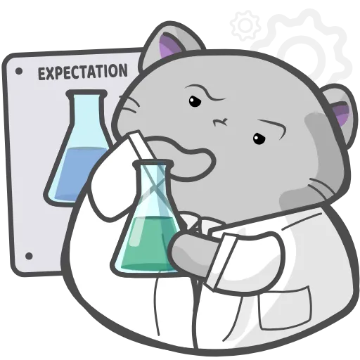 😄 Стикер «Clever Cat» для Telegram