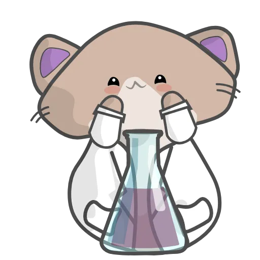 😀 Стикер «Clever Cat» для Telegram