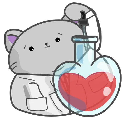 😁 Стикер «Clever Cat» для Telegram