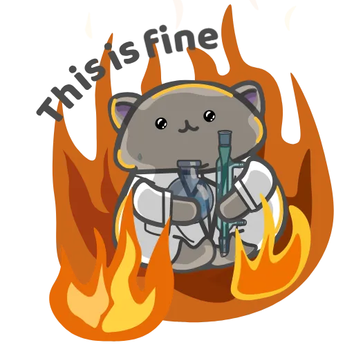 😡 Стикер «Clever Cat» для Telegram