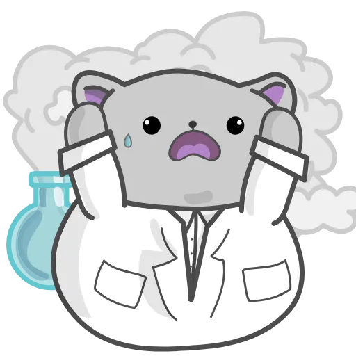 😃 Стикер «Clever Cat» для Telegram