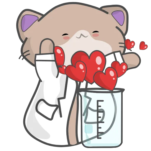 ☺️ Стикер «Clever Cat» для Telegram