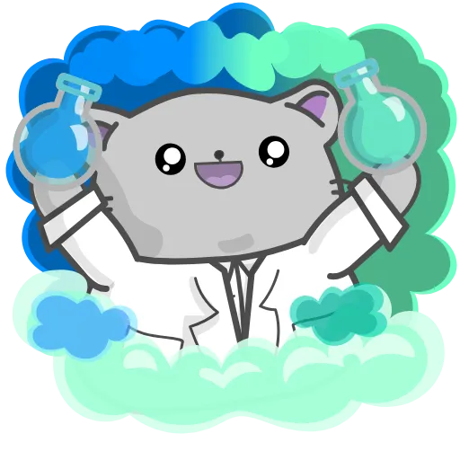 😅 Стикер «Clever Cat» для Telegram