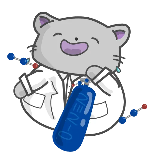 🤣 Стикер «Clever Cat» для Telegram