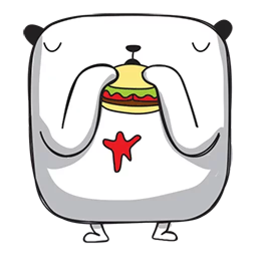 🍔 Стикер «Larisa» для Telegram