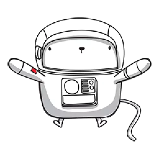 👩‍🚀 Стикер «Larisa» для Telegram