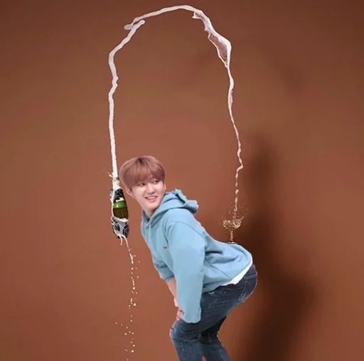 🍾 Стикер «stray kids memes» для Telegram