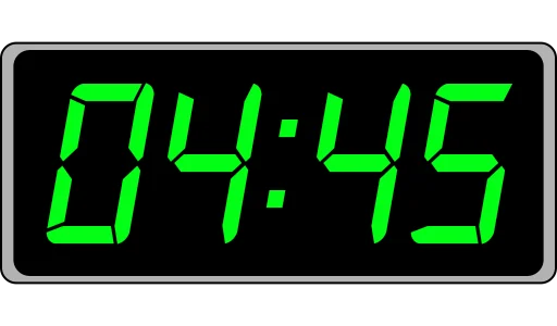 📟 Стикер «Clock Time» для Telegram