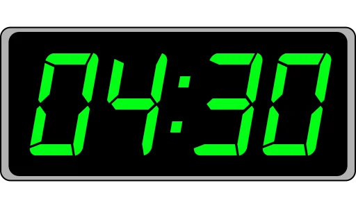 📟 Стикер «Clock Time» для Telegram