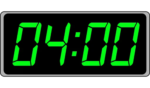 📟 Стикер «Clock Time» для Telegram