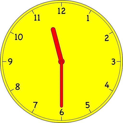 🕦 Стикер «Clock Time» для Telegram