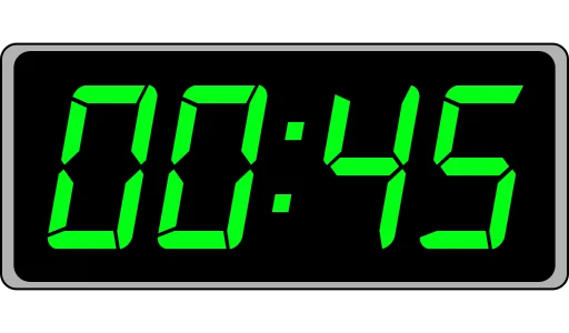 📟 Стикер «Clock Time» для Telegram