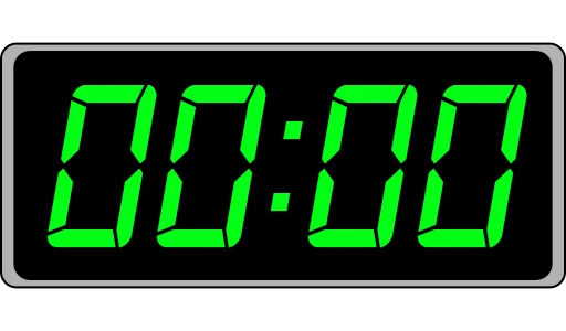 📟 Стикер «Clock Time» для Telegram