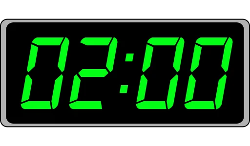 📟 Стикер «Clock Time» для Telegram