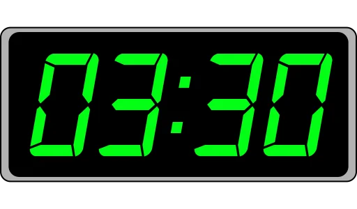 📟 Стикер «Clock Time» для Telegram