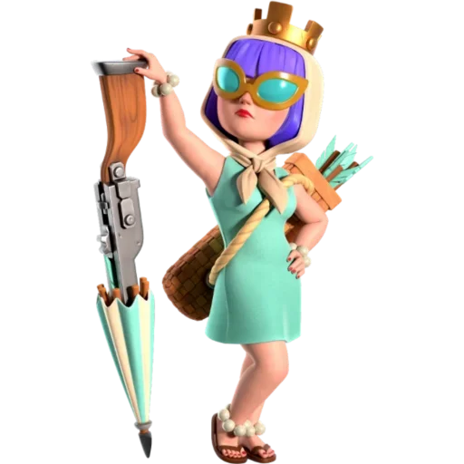 👩‍🦱 Стикер «Clash of clans» для Telegram