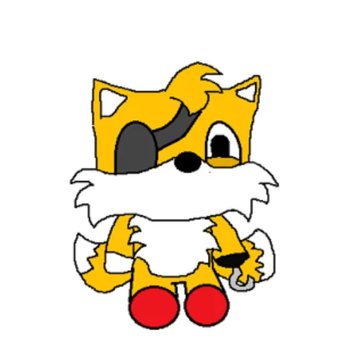 🦊 Стикер «Clone Tails» для Telegram