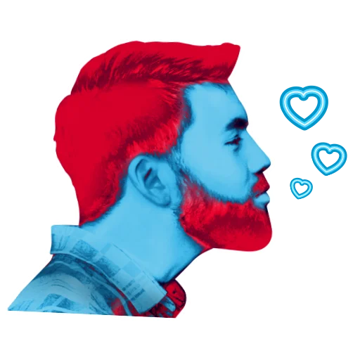 💋 Стикер «CloseUp» для Telegram