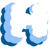 ☁️ Эмодзи «Cloud ABC» для Telegram