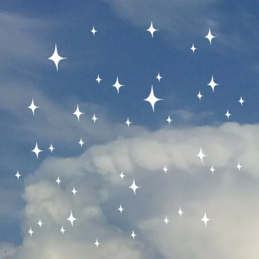 ☁️ Стикер «Clouds & Stars» для Telegram