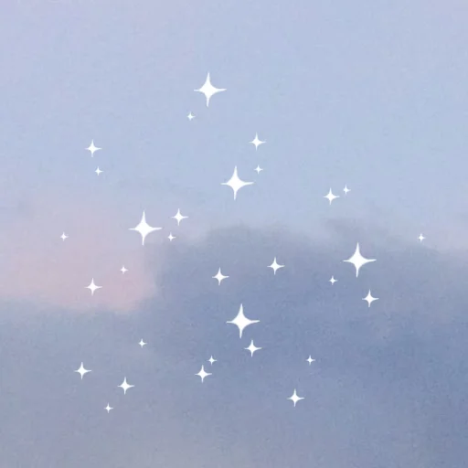 Стикерпак Clouds &amp; Stars для Telegram — скачать
