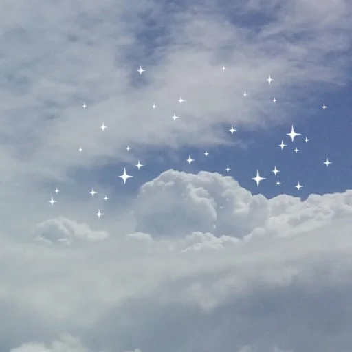 ☁️ Стикер «Clouds & Stars» для Telegram
