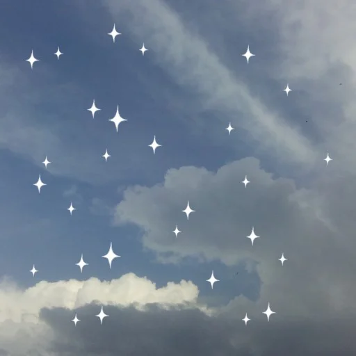 ☁️ Стикер «Clouds & Stars» для Telegram
