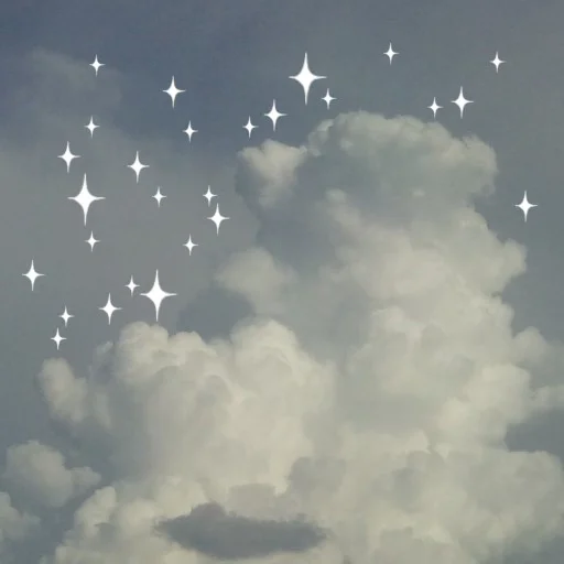 ☁️ Стикер «Clouds & Stars» для Telegram
