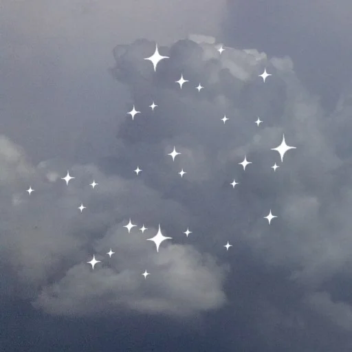 ☁️ Стикер «Clouds & Stars» для Telegram