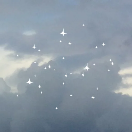 ☁️ Стикер «Clouds & Stars» для Telegram