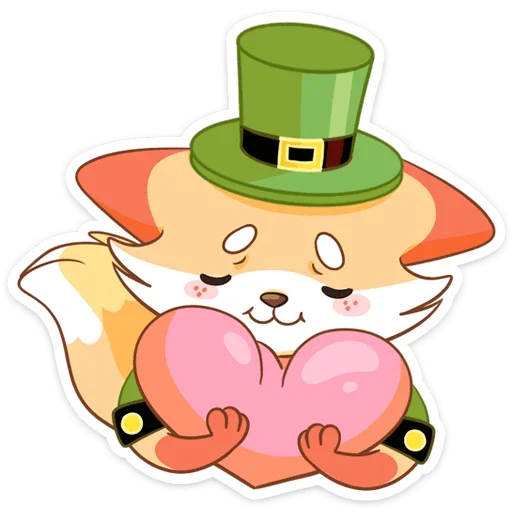 Стикер 18 Клеверок