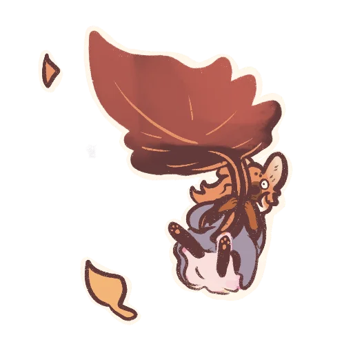 💨 Стикер «CloverNoodle» для Telegram